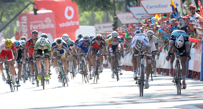 Vuelta 2013 7 etape spurt