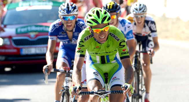 Vuelta 2013 8 etape Ivan Basso gruppe