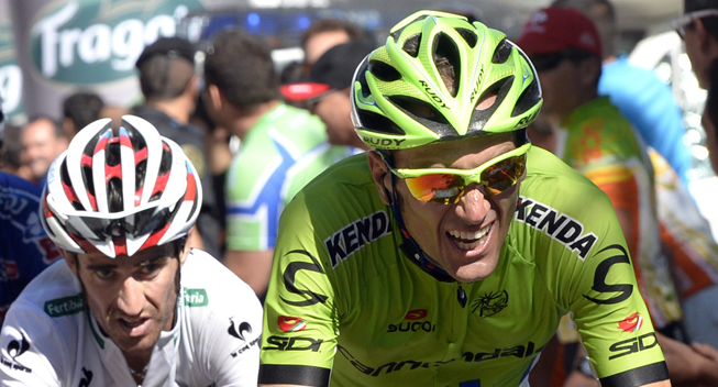 Vuelta 2013 8 etape Ivan Basso og Daniel Moreno