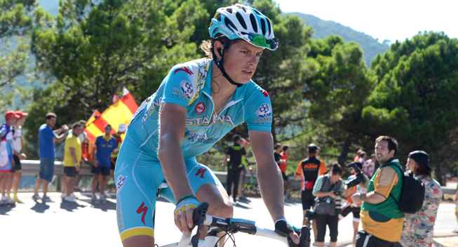 Vuelta 2013 8 etape Jakob Fuglsang