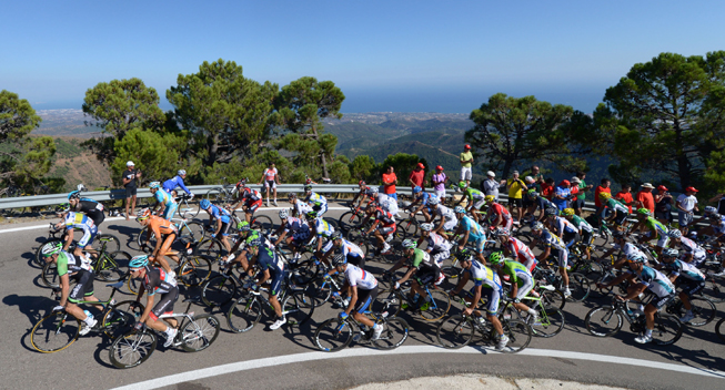 Vuelta 2013 8 etape gruppetto