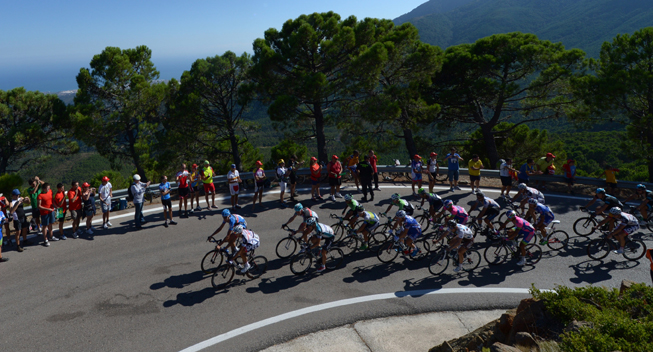 Vuelta 2013 8 etape gruppetto 