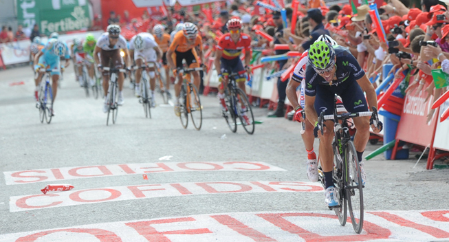 Vuelta 2013 9 etape Alejandro Valverde toer