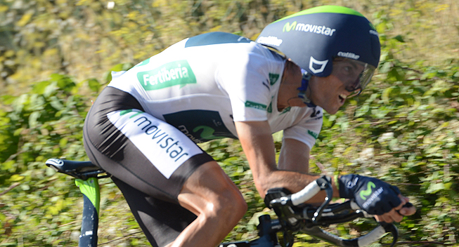 Vuelta2013 11 etape Enkeltstart Alejandro Valverde