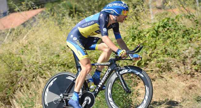 Vuelta2013 11 etape Enkeltstart Michael Morkov