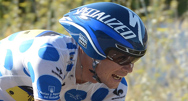 Vuelta2013 11 etape Enkeltstart Nicolas Roche  