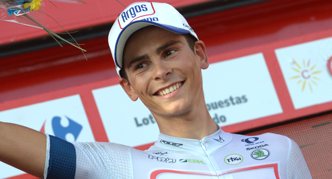 Vuelta 2013 13 etape Warren  Barguil sejr podiet