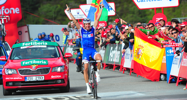Vuelta 2013 15 etape Alexandre Geniez sejr