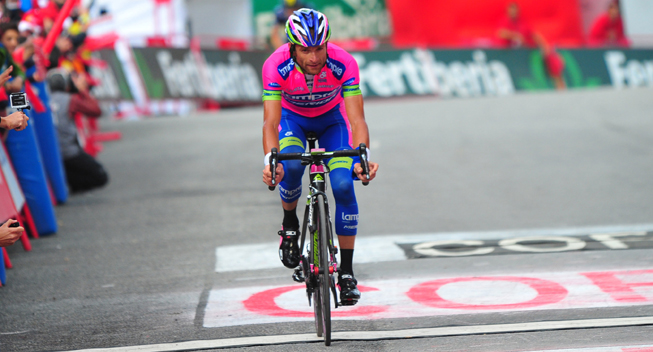 Vuelta 2013 15 etape Michele Scarponi toer
