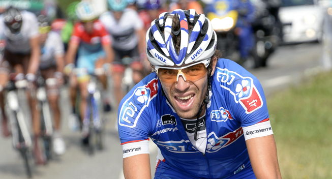 Vuelta 2013 15 etape Thibaut Pinot angreb