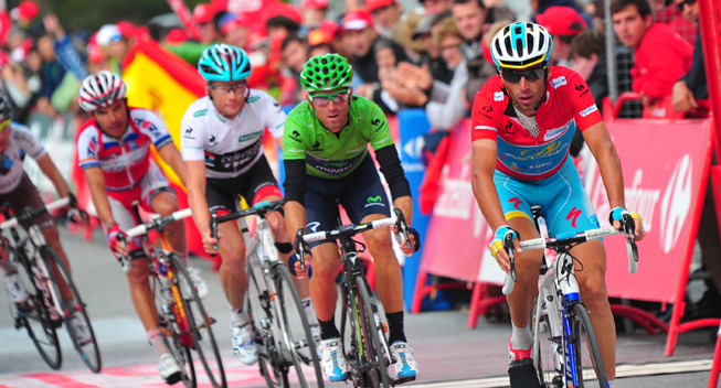 Vuelta 2013 15 etape favoritgruppen  