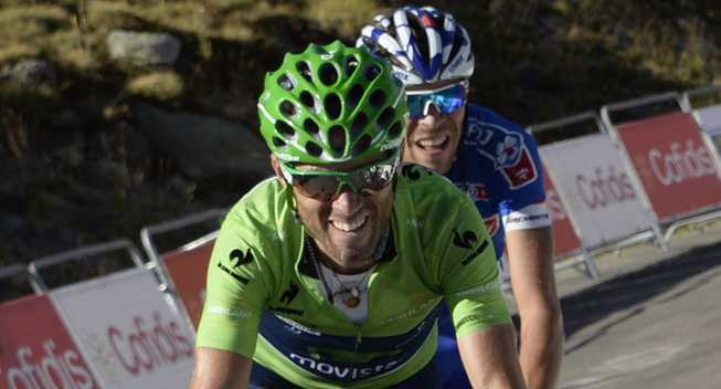 Vuelta 2013 16 etape Alejandro Valverde og Thibaut Pinot