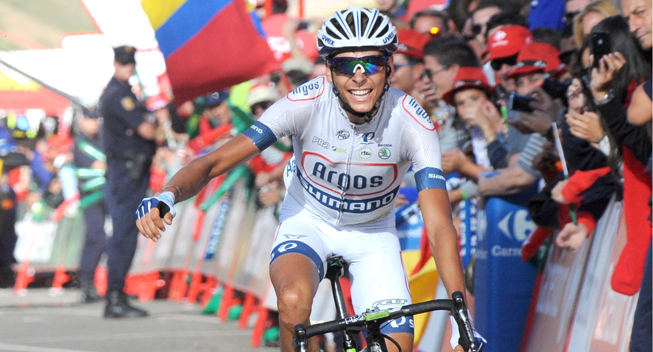 Vuelta 2013 16 etape Warren Barguil spurt sejr 
