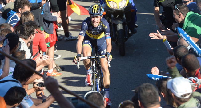 Vuelta 2013 18 etape Chris Anker Sorensen  