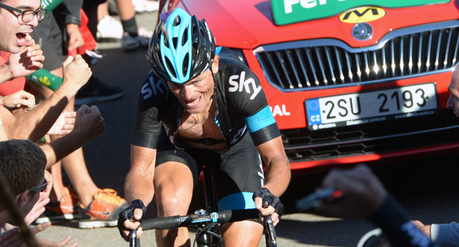 Vuelta 2013 18 etape Vasil Kiryenka angreb 