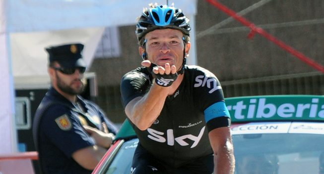Vuelta 2013 18 etape Vasil Kiryienka vinder 