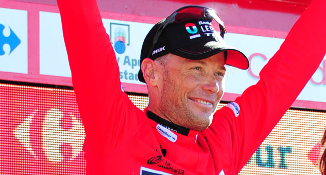 Vuelta 2013 19 etape Christopher Horner podiet