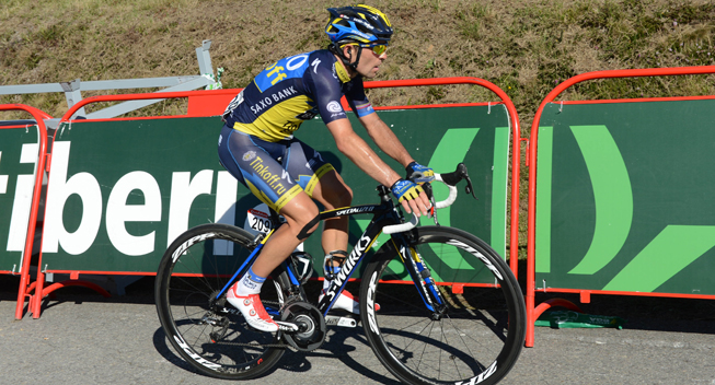 Vuelta 2013 19 etape Oliver Zaugg