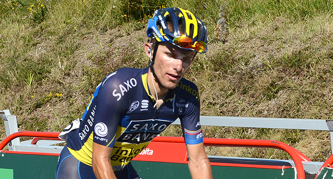 Vuelta 2013 19 etape Rafal Majka 