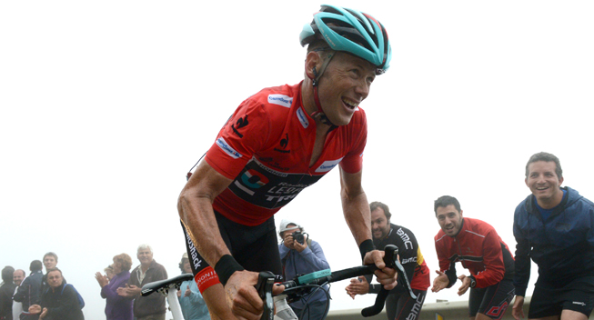 Vuelta 2013 20 etape Christopher Horner angreb