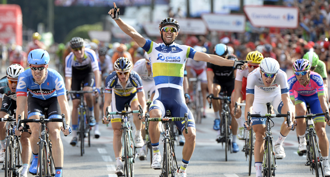 Vuelta 2013 21 etape Michael Matthews vinder