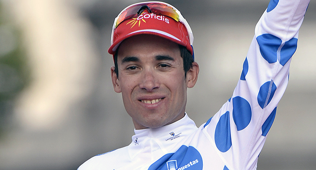 Vuelta 2013 21 etape Nicolas Edet podiet i prikker 