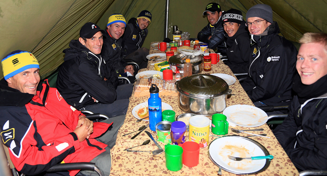 Kilimanjaro 2014 lejr telthygge