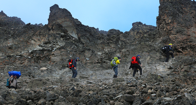 Kilimanjaro 2014 opad     