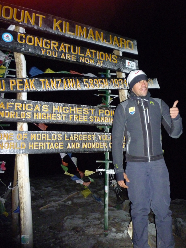 Kilimanjaro 2014 victory Alberto Contador summit
