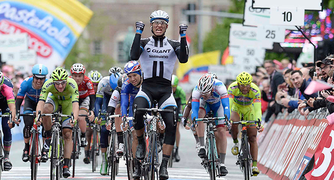 Giro 2014 2 etape Marcel Kittel sejr