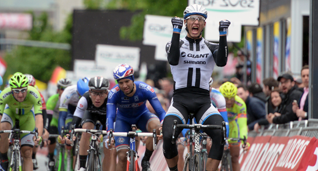 Giro 2014 2 etape Marcel Kittel sejr 1