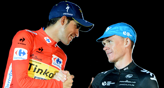 Photo: The Vuelta a Andalucia has attracted an incredible line-up and will offer the first big battle between Chris Froome and Alberto Contador. 