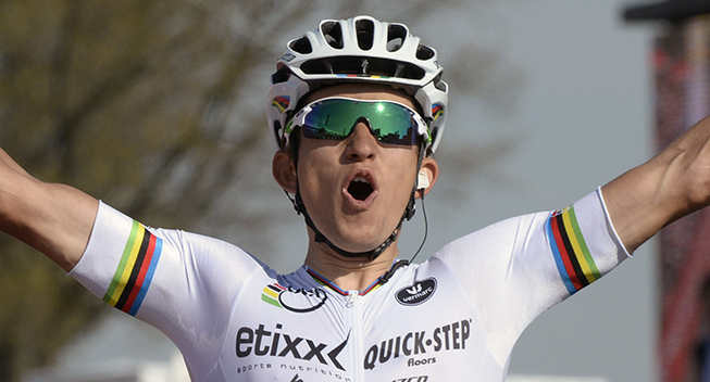 Photo: Winning the Amstel Gold Race in the rainbow jersey is a dream come true. 