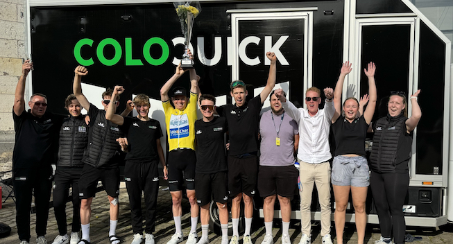 ColoQuick-profil sætter ord på etapeløbssejr: Det er vildt og overraskende