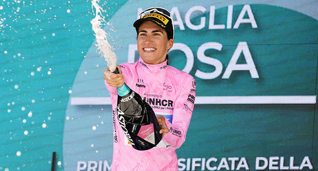 Verdensmesteren slog til kvindernes Giro
