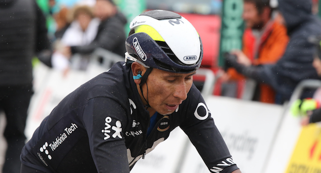 Quintana kører Giroen i en ny rolle