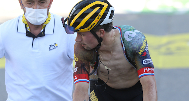 Efter Tour-exit: Roglic tilbage på cyklen