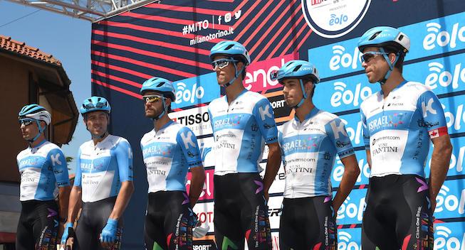 Israel Start-Up Nation har udtaget Giro d'Italia holdet