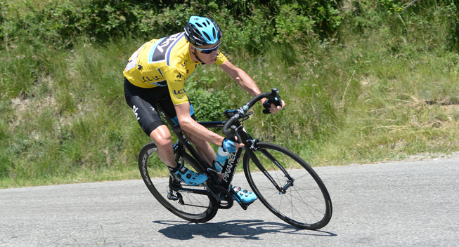 CyclingQuotes.com Froome: My thighs were blocked after the crash