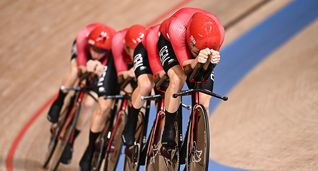 Ungt 4000 meter-hold kører sig i VM-bronzefinalen