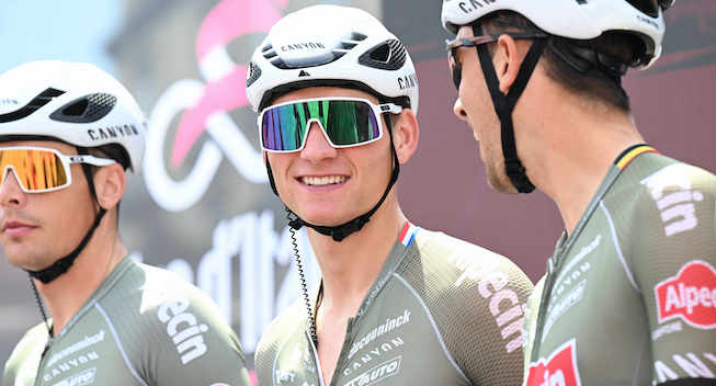 Van der Poel viste god lir på 14. etape af Giro d’Italia