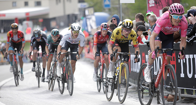 Modificering af Giro-etape - Ikonisk stigning indgår