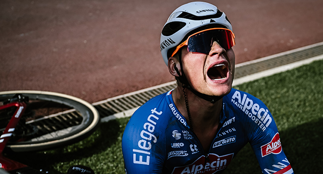 Van der Poel reflekterer over sin Roubaix-sejr: Vi kørte som juniorer