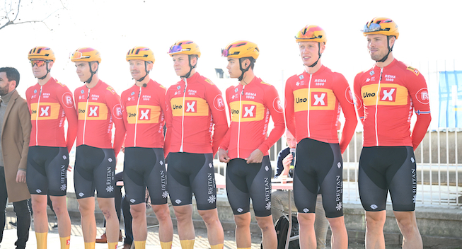 To danskere indgår: Se Uno-X Tour de France-bruttotrup