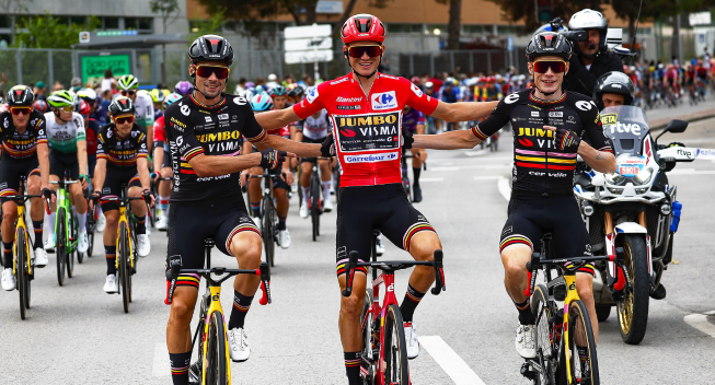Jumbo-Visma dominerer – så meget tjente holdene i Vueltaen
